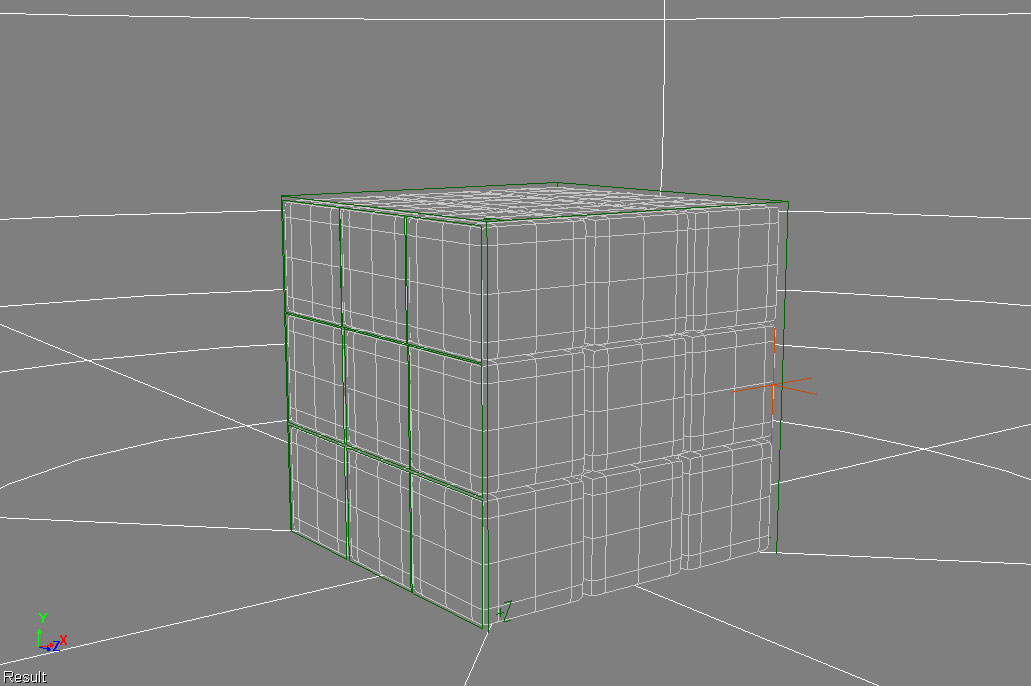 cubo wireFrame